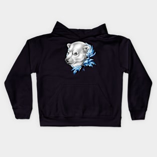 polar bear Kids Hoodie